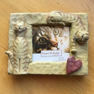 Cat-Themed Picture Frame